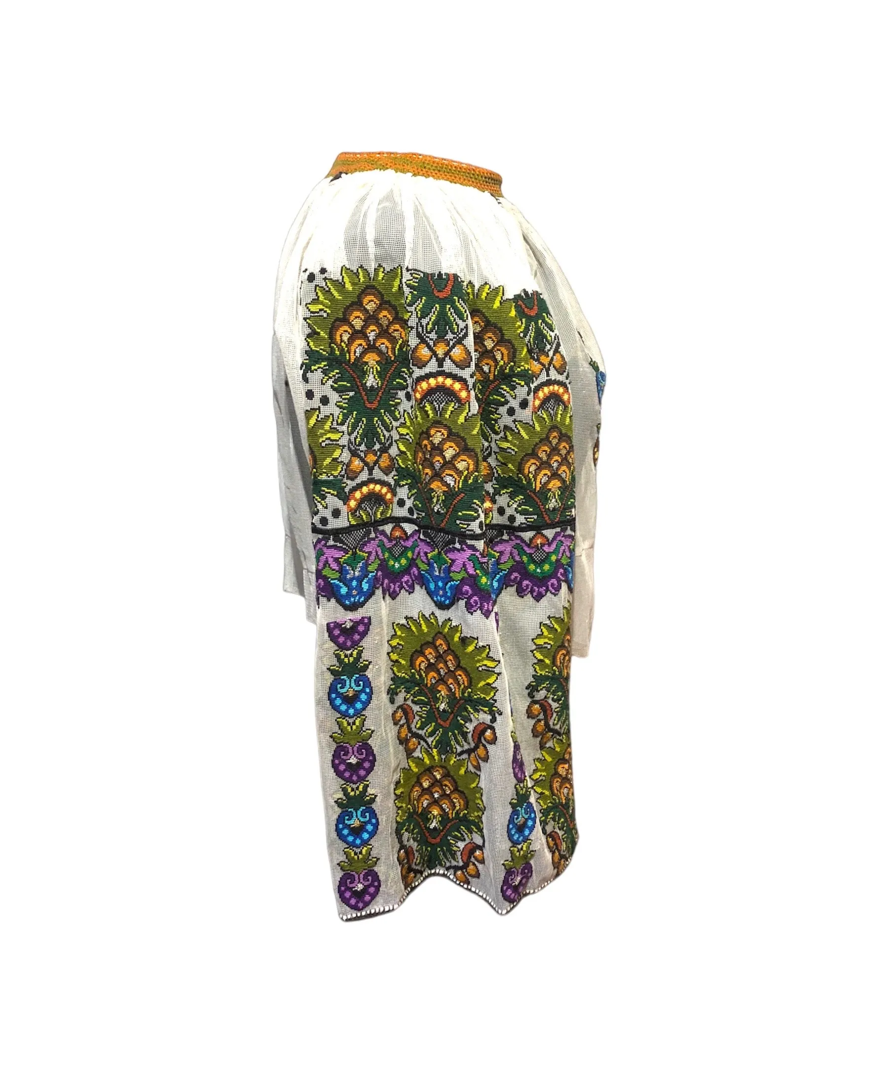 1970s Hungarian Petit Point Blouse