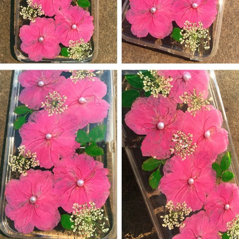 3-3.5cm Cerasus sp. Pressed Flower diy Real flower jewelry Botanical bracelet 12pcs 102288