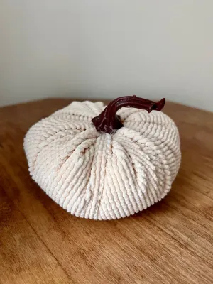 3.5" Fabric Pumpkins