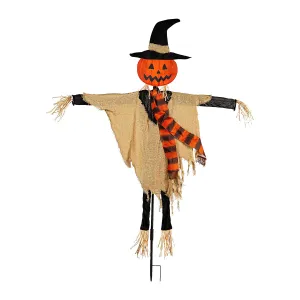 75" Scarecrow Fabric Garden Stake