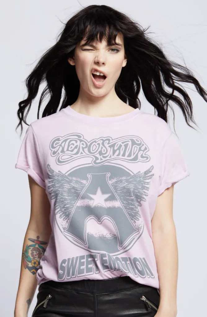 Aerosmith Sweet Emotion Burn Out Tee