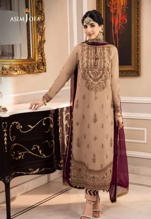 AJZS-12 | Asim Jofa Zari Sitara Luxury Eid Festive Collection 2023 | Unstitched Embrodried Suits