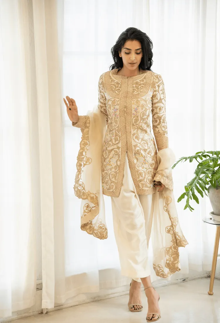 Anamika Khanna Jacket Pant Suit Set