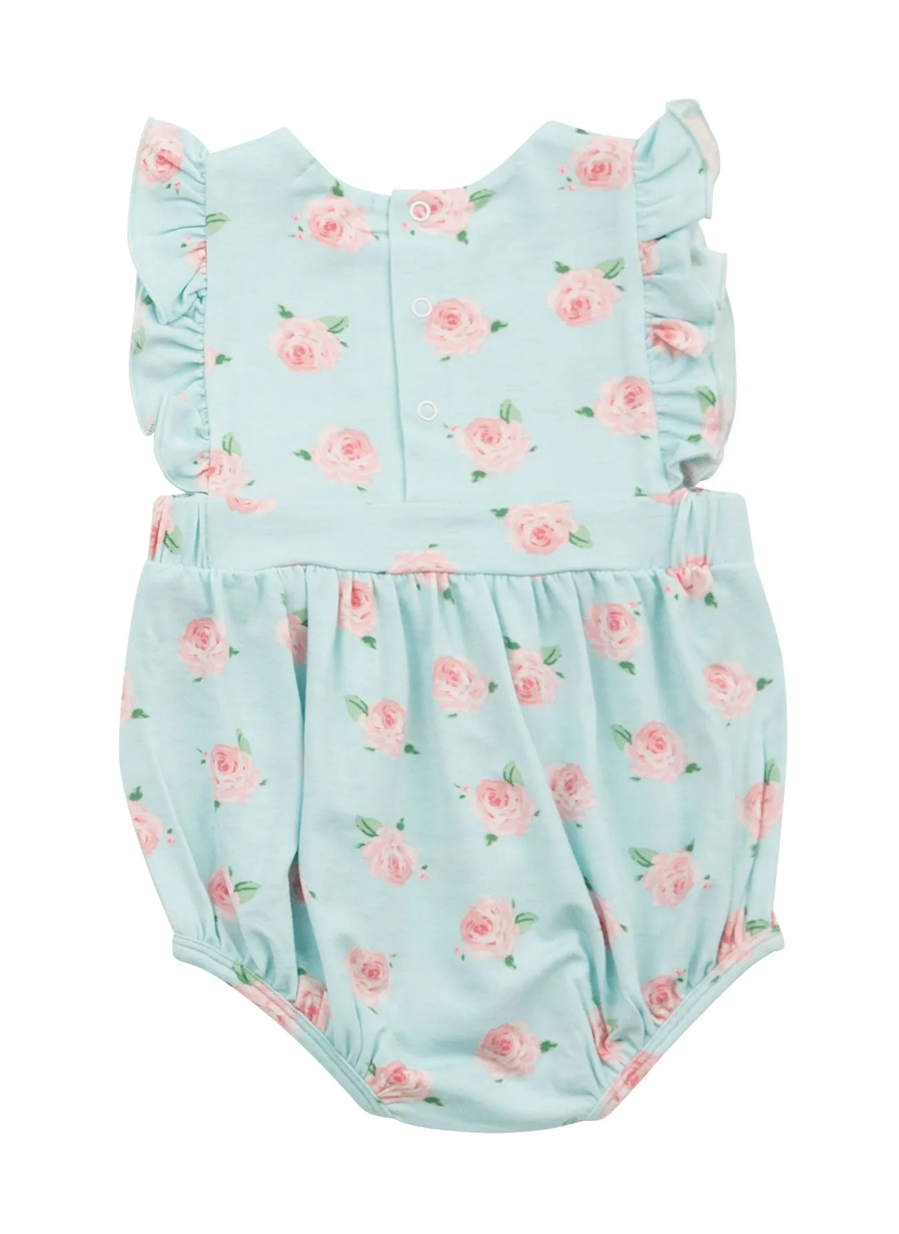 Angel Dear Petite Rose Ruffle Sunsuit