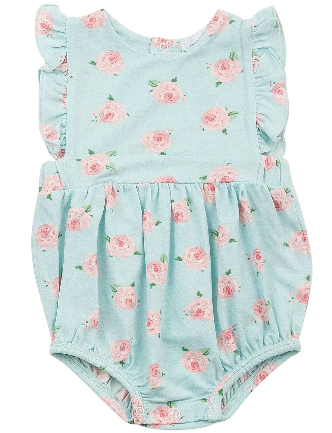 Angel Dear Petite Rose Ruffle Sunsuit