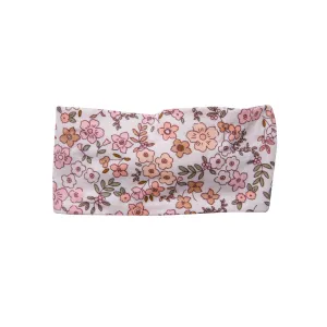 Angel Dear Vintage Calico Pink Knot Headband