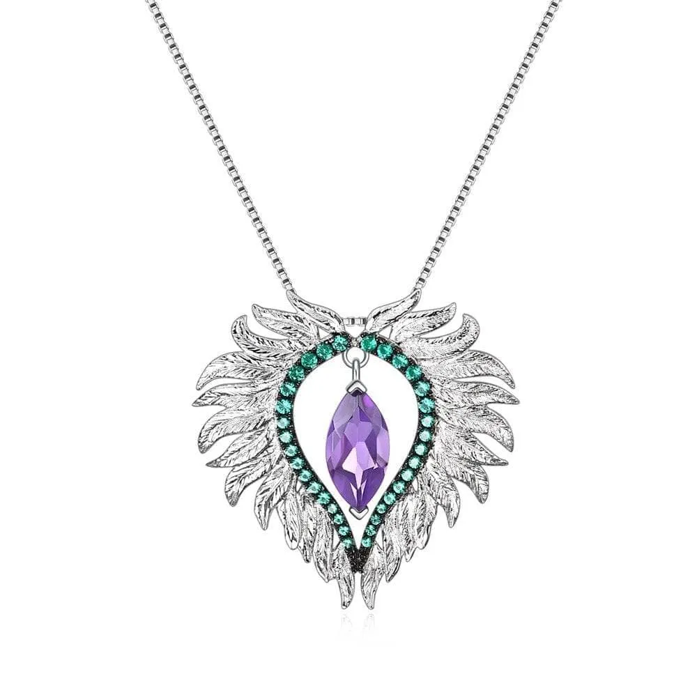 Angel Wings Feather Necklace