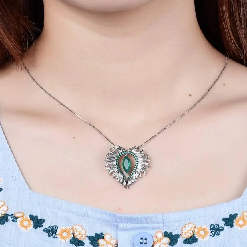 Angel Wings Feather Necklace