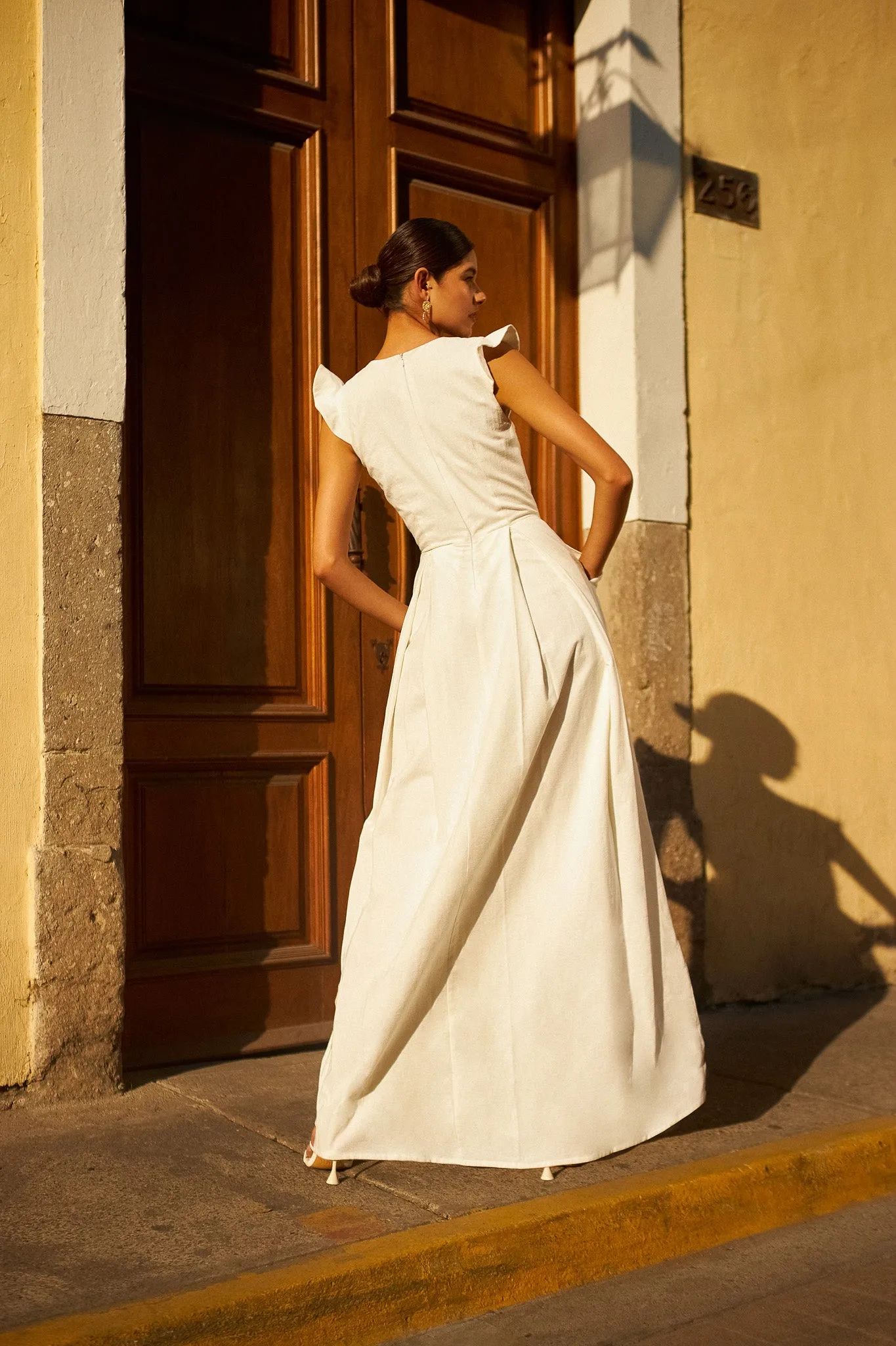Aves Embroidered Dress