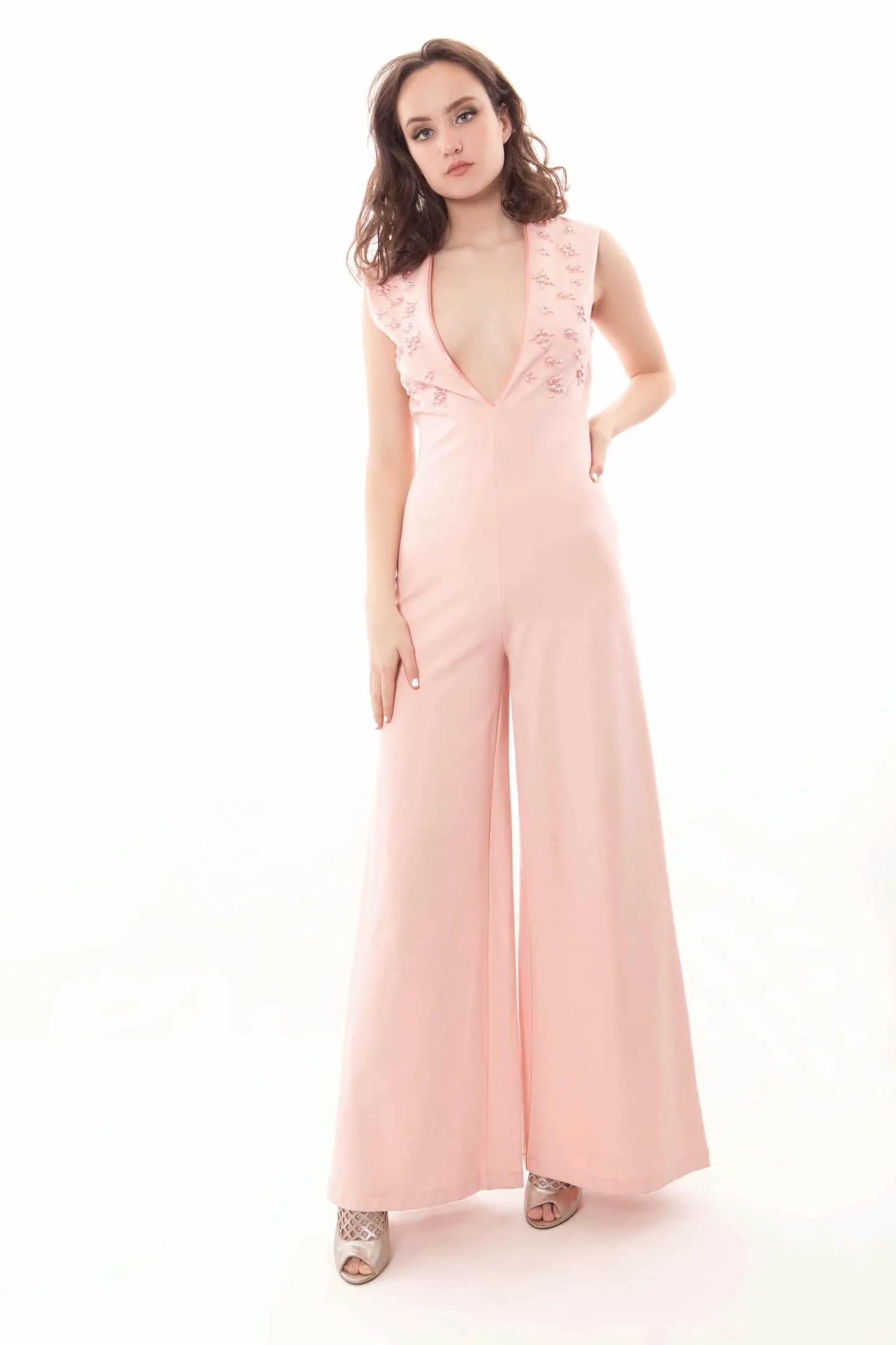 Baby Pink Jumpsuit