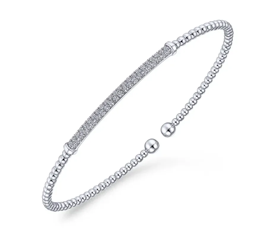 BEADED DIAMOND CUFF