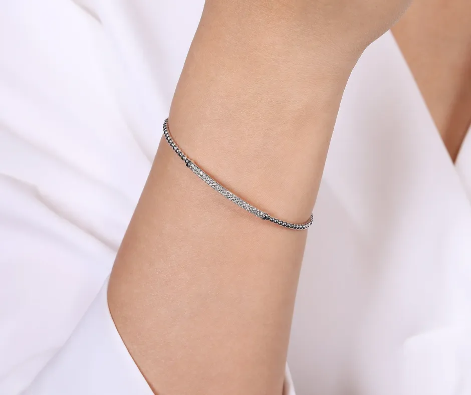 BEADED DIAMOND CUFF