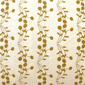 Bernadette Fabric Wheat on Oyster
