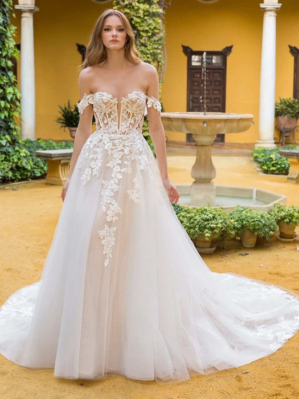 Blue by Enzoani: Petunia-D