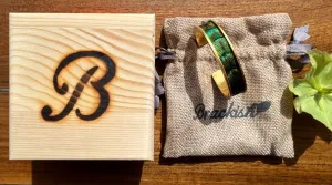 Brackish Thin Feather Cuff
