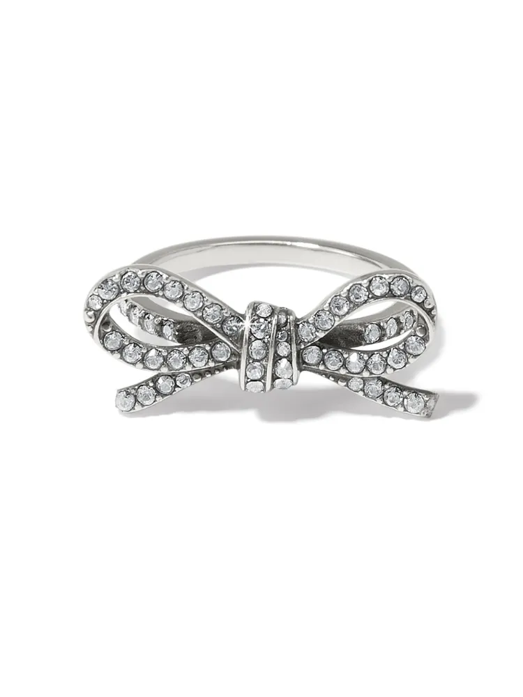 Brighton Illumina Bow Ring - Silver