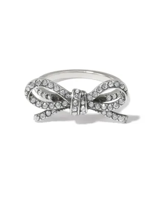 Brighton Illumina Bow Ring - Silver