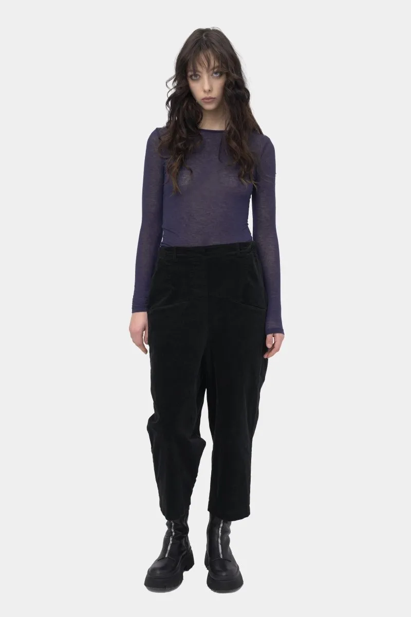 Cashmere Blend Crewneck Top