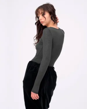 Cashmere Blend Crewneck Top
