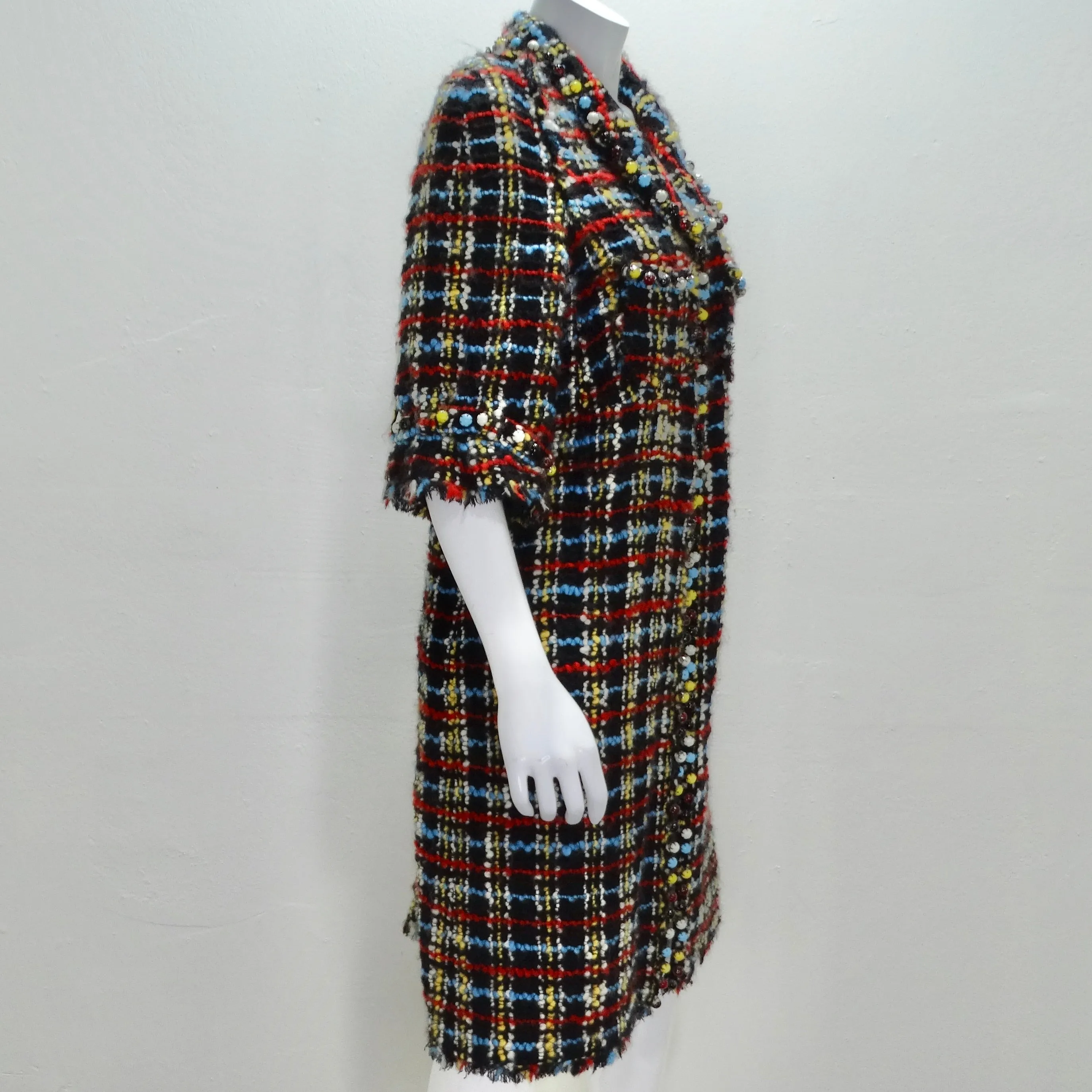 Chanel 2007 Beaded Tweed Jacket