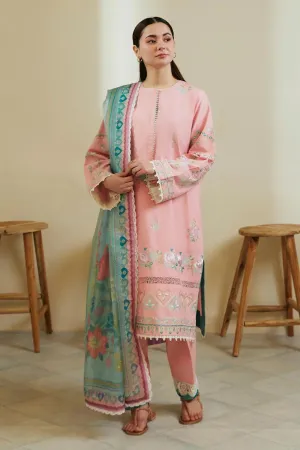 Coco by Zara Shahjahan Embroidered Lawn Unstitched 3Pc Suit D-08A ZOYA