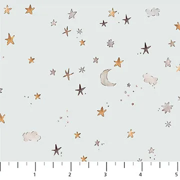 Cotton-Tale 90955-90 Stars Gray