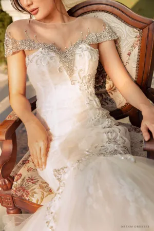 Couture Embellished Bridal Cape (#LATASHIA)