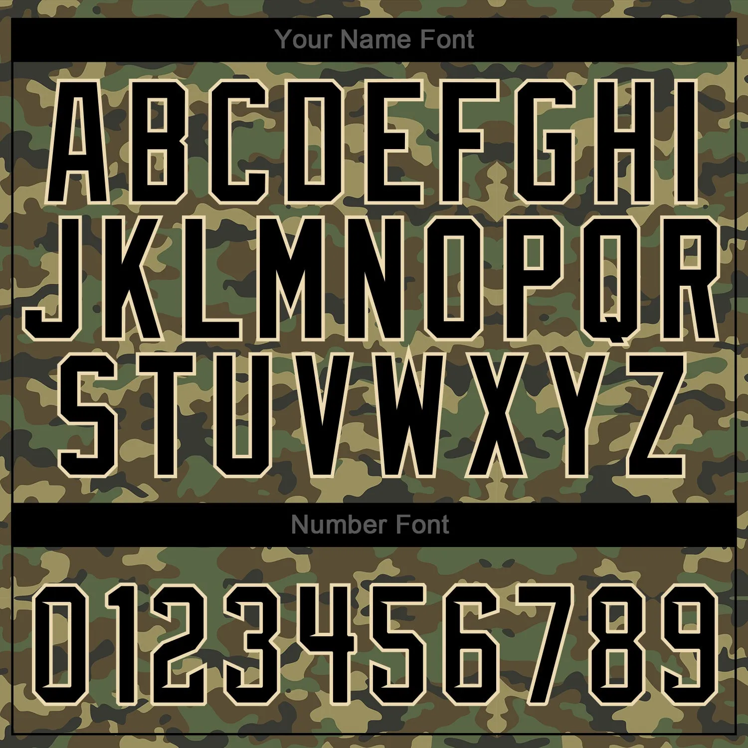 Custom Camo Black-City Cream Authentic Salute To Service Baseball Jersey