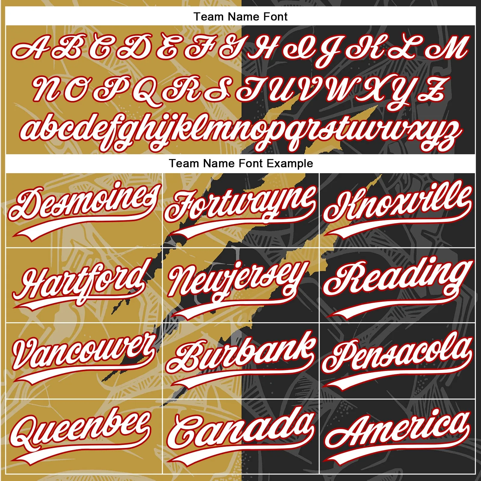 Custom Graffiti Pattern Black Old Gold-Red 3D Two-Button Unisex Softball Jersey