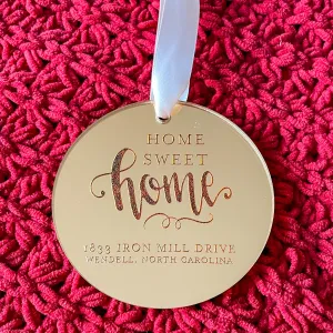Custom New Home Ornament