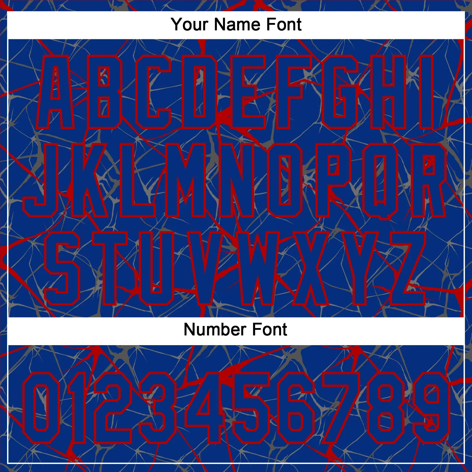 Custom Royal Red 3D Pattern Abstract Network Two-Button Unisex Softball Jersey