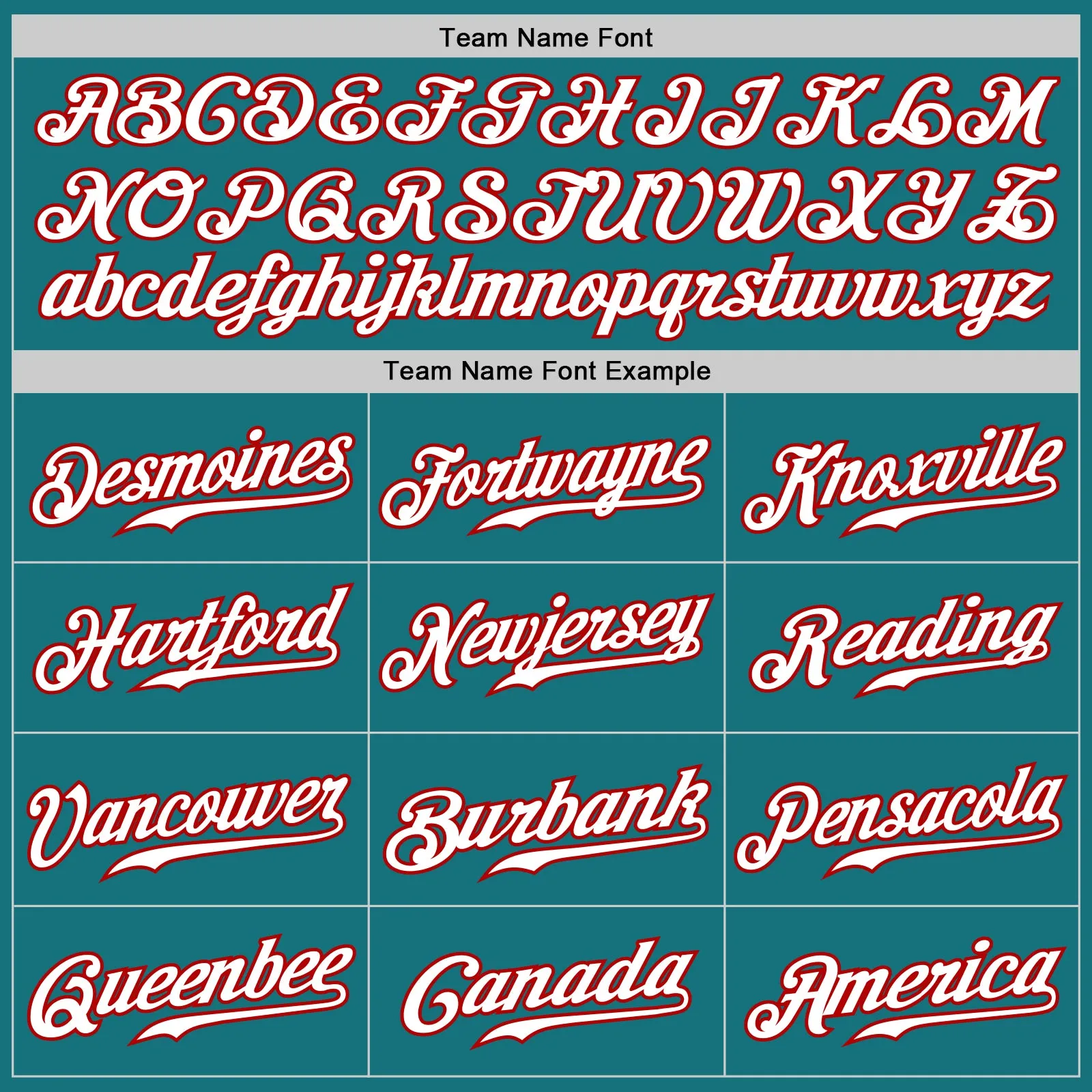 Custom Teal White Pinstripe White-Red Authentic Baseball Jersey