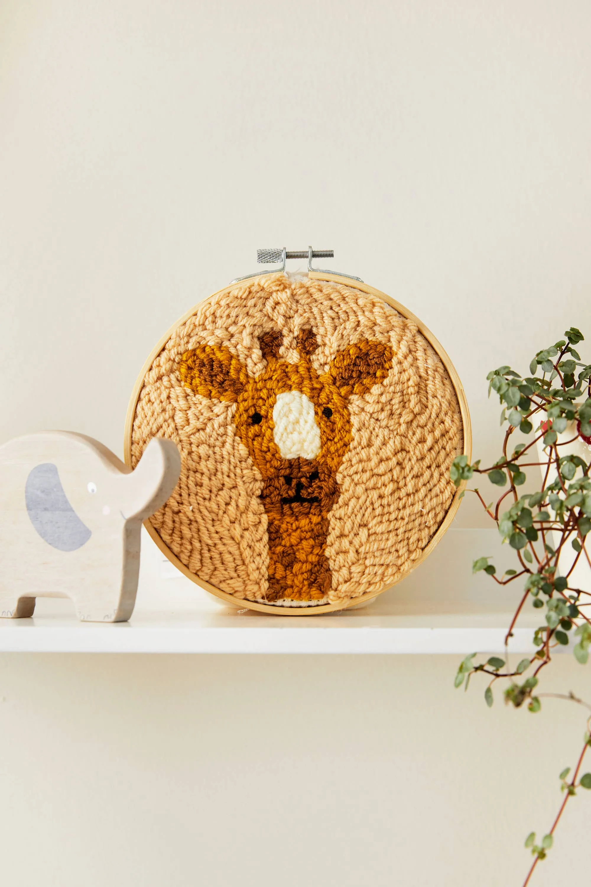 DMC Gift of Stitch George Giraffe Punch Needle Kit