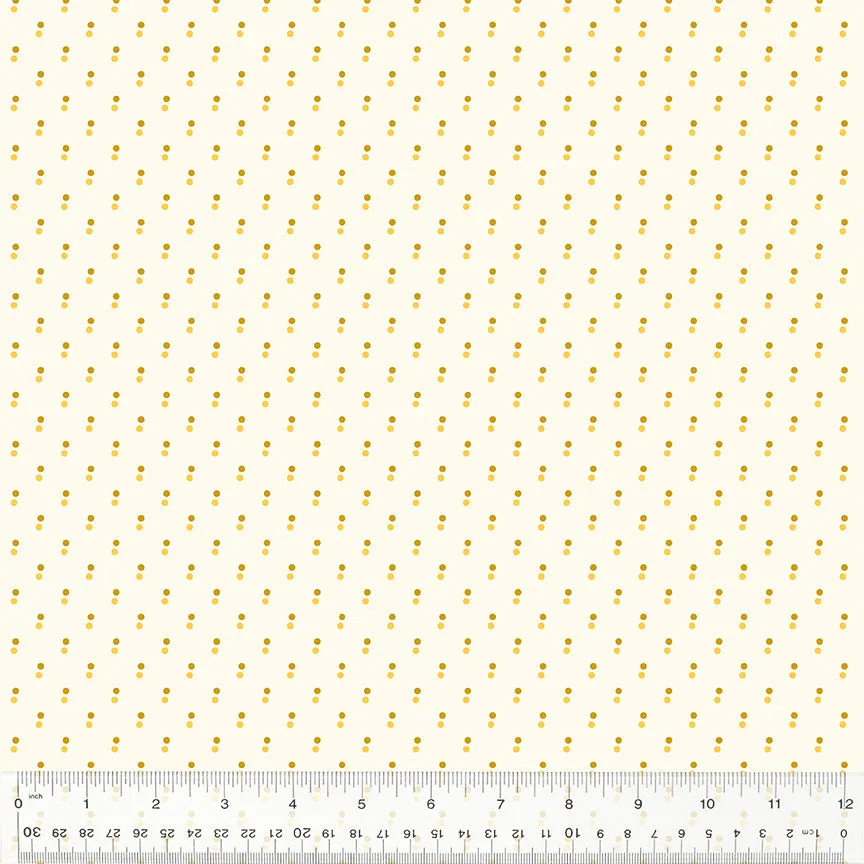 Double Dot in Ochre -- BONNY by Denyse Schmidt --- Windham Fabrics
