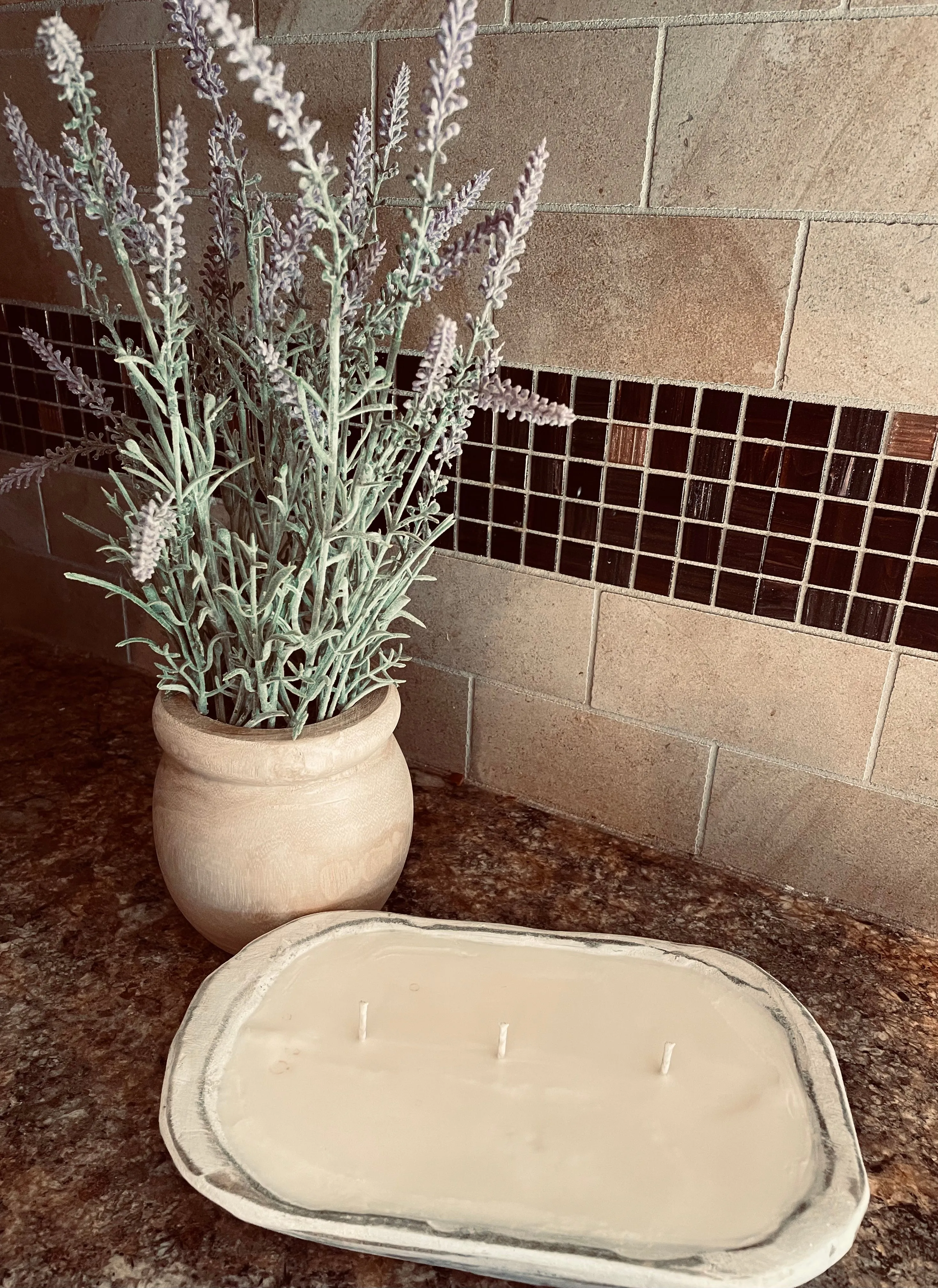 Dough Bowl Candle