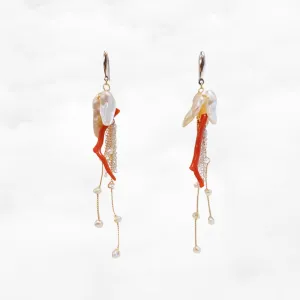 Dragon Princess Tassel Earrings