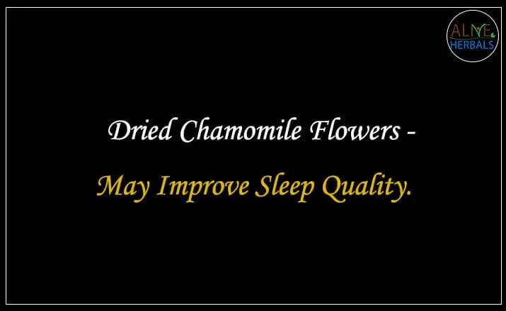 Dried Chamomile Flowers