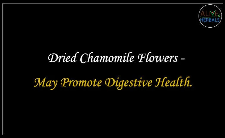 Dried Chamomile Flowers