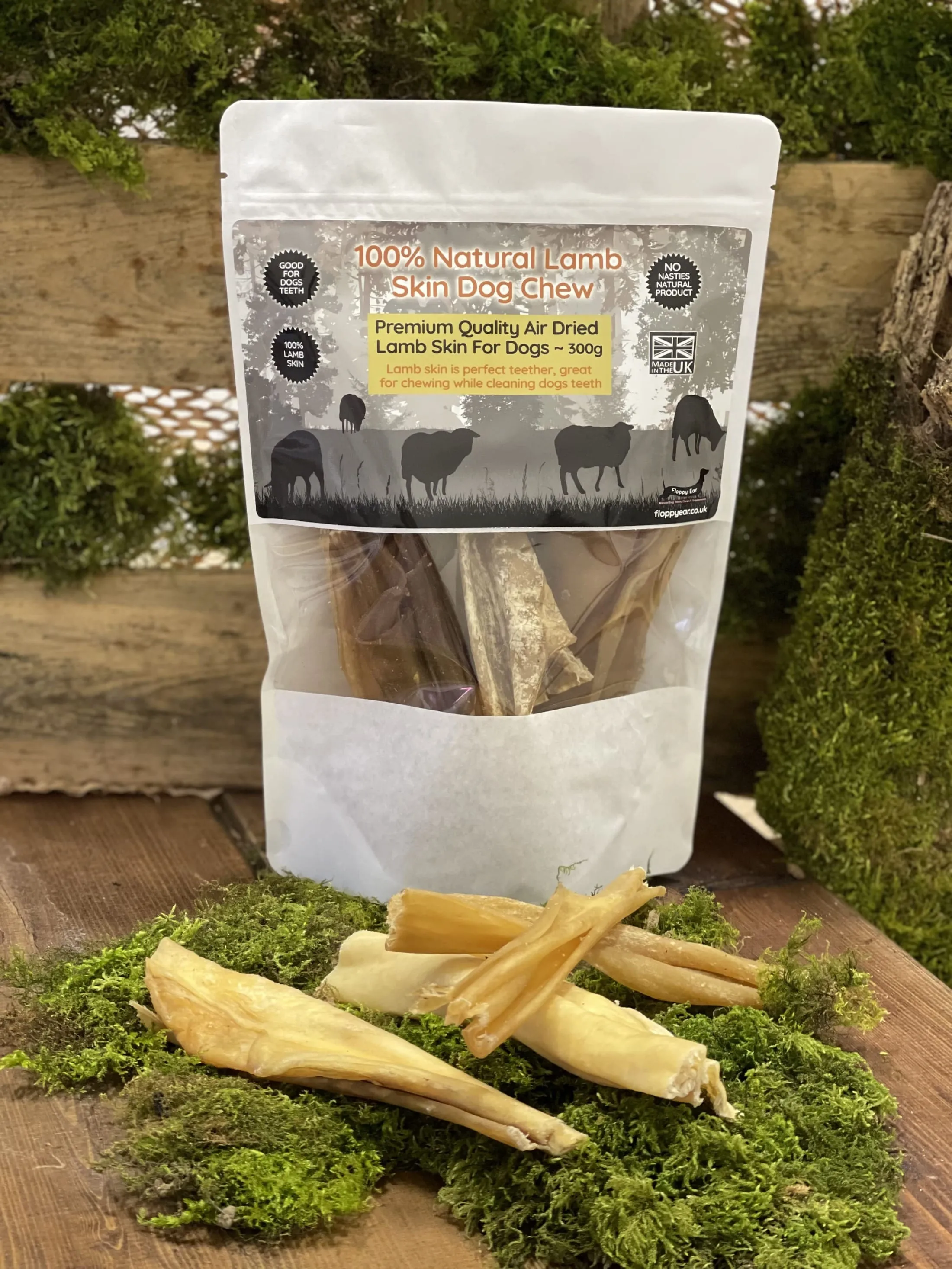 Dried Lamb Skin Chew