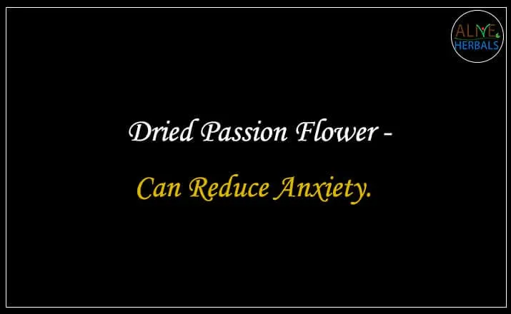 Dried Passion Flower