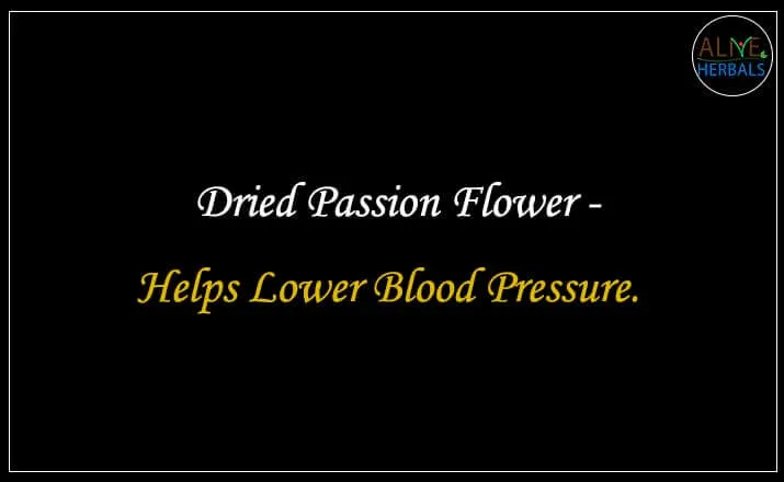 Dried Passion Flower