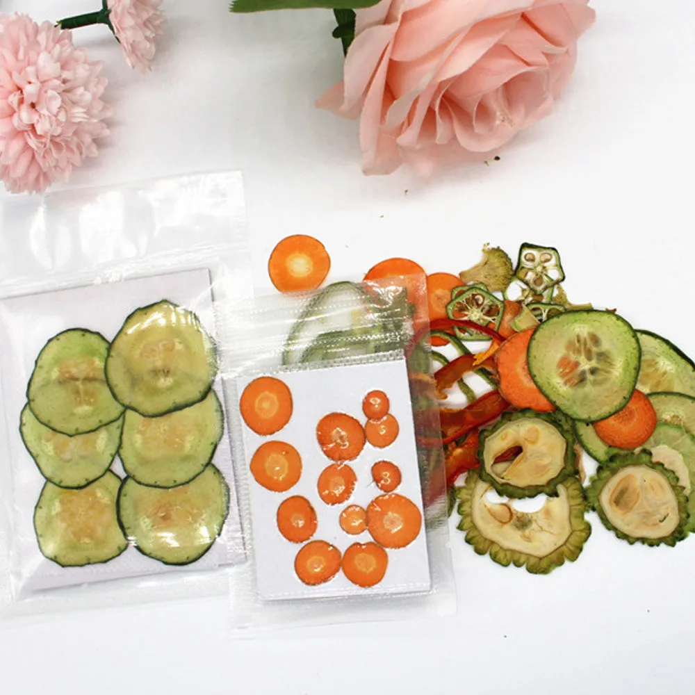Dried vegetables Slices Real Nature specimen diy phone case Jewelry supplies 1pcs 102279