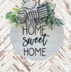 Elder Moms Club-Home Sweet Home Shiplap Door Hanger