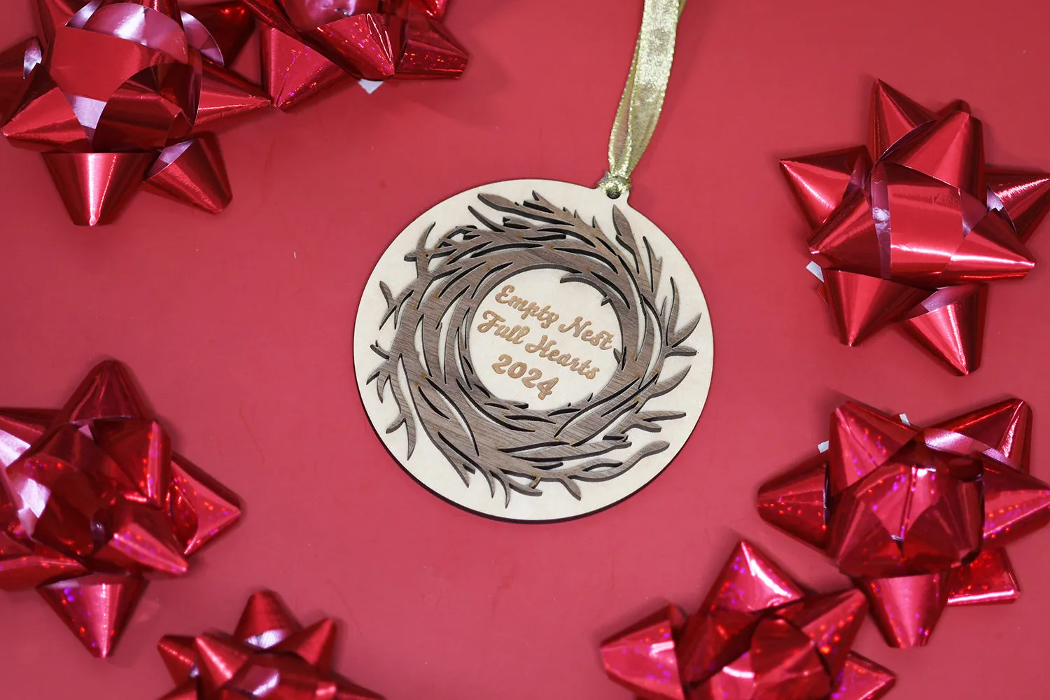 Empty Nest, Full Hearts Ornament