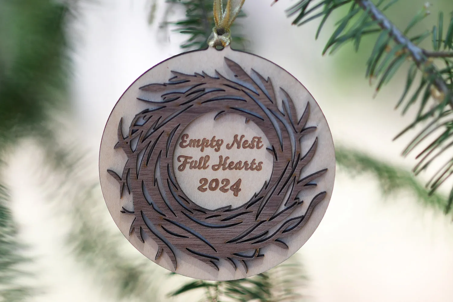 Empty Nest, Full Hearts Ornament