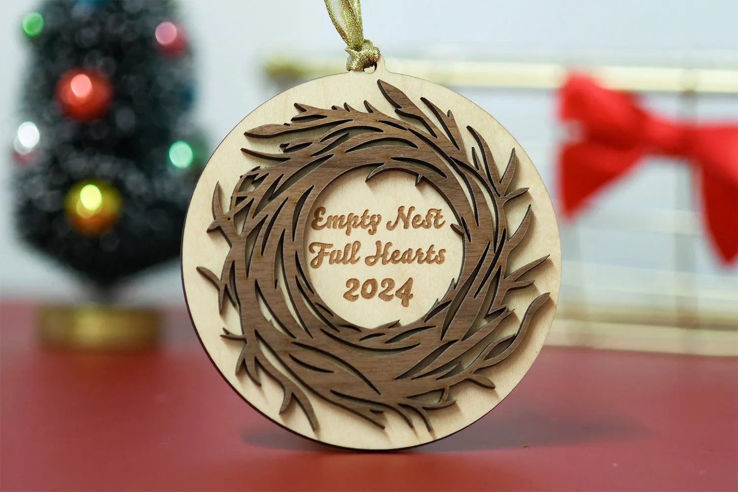 Empty Nest, Full Hearts Ornament