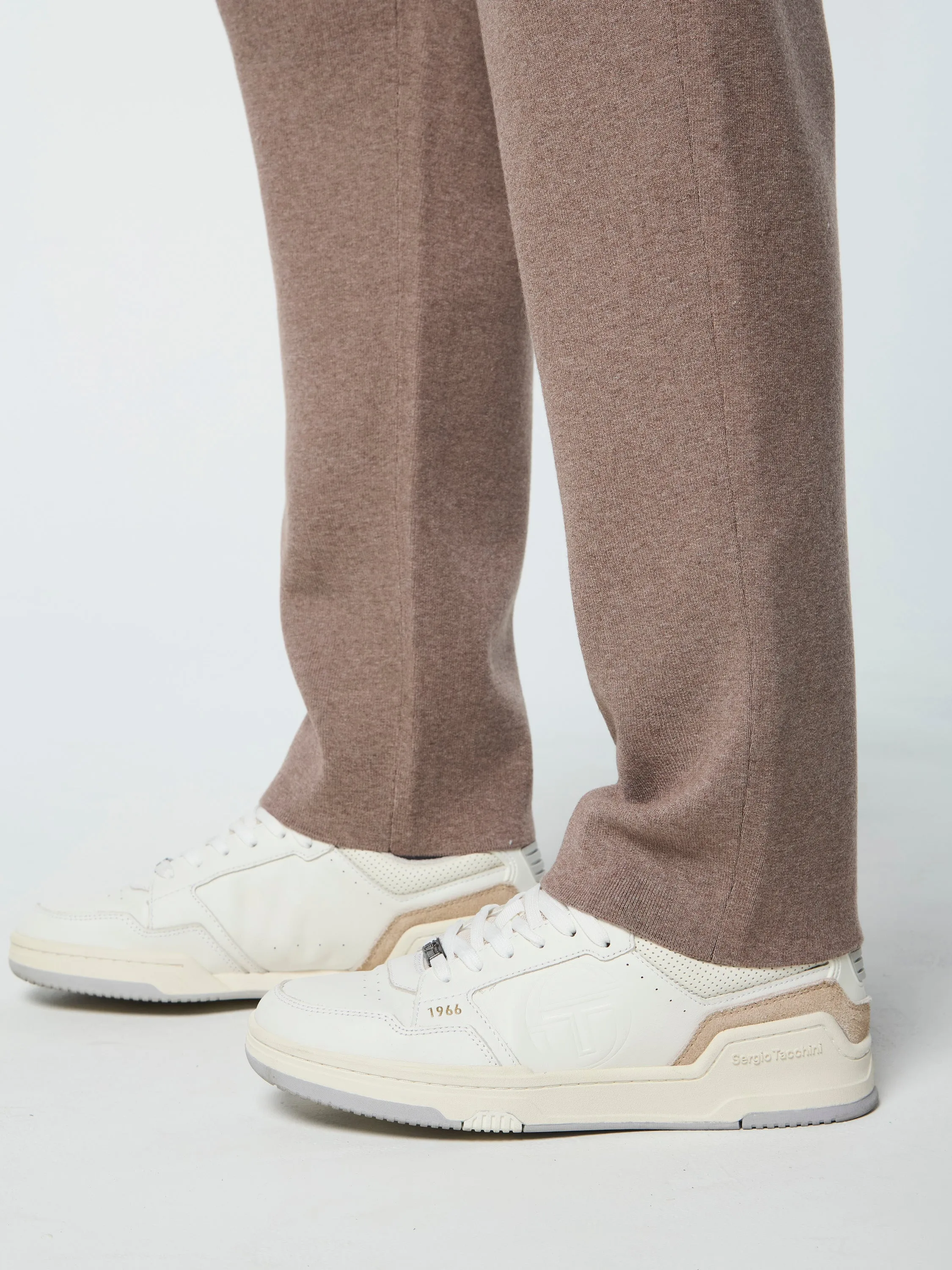 Enzo Track Pant- Taupe Grey