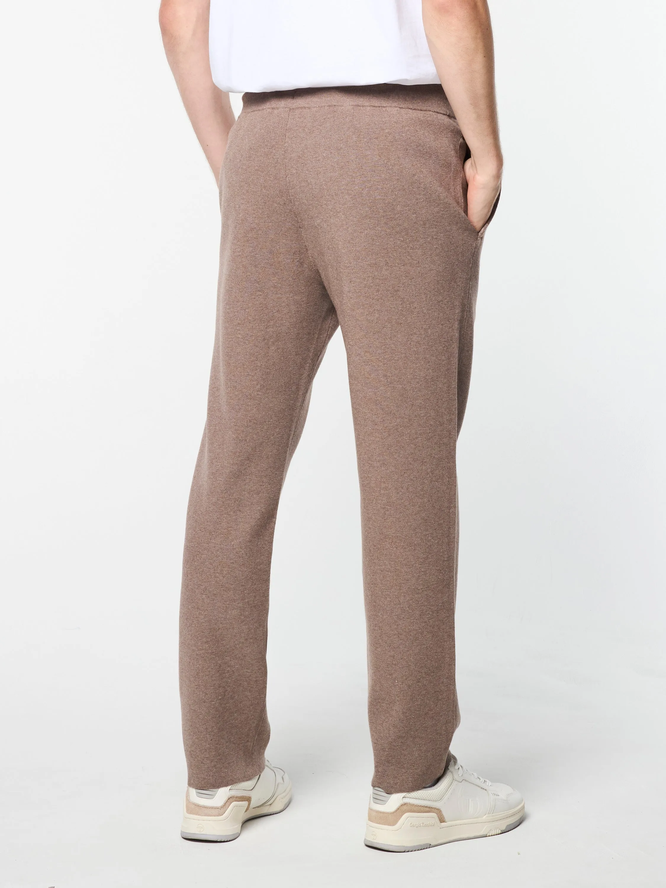 Enzo Track Pant- Taupe Grey