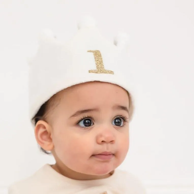 Fabric 1st Birthday Crown