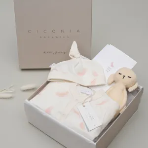 Falling Feather Sleepsuit Gift Set